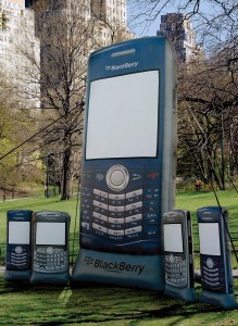 Blackberry Inflatable  Replica