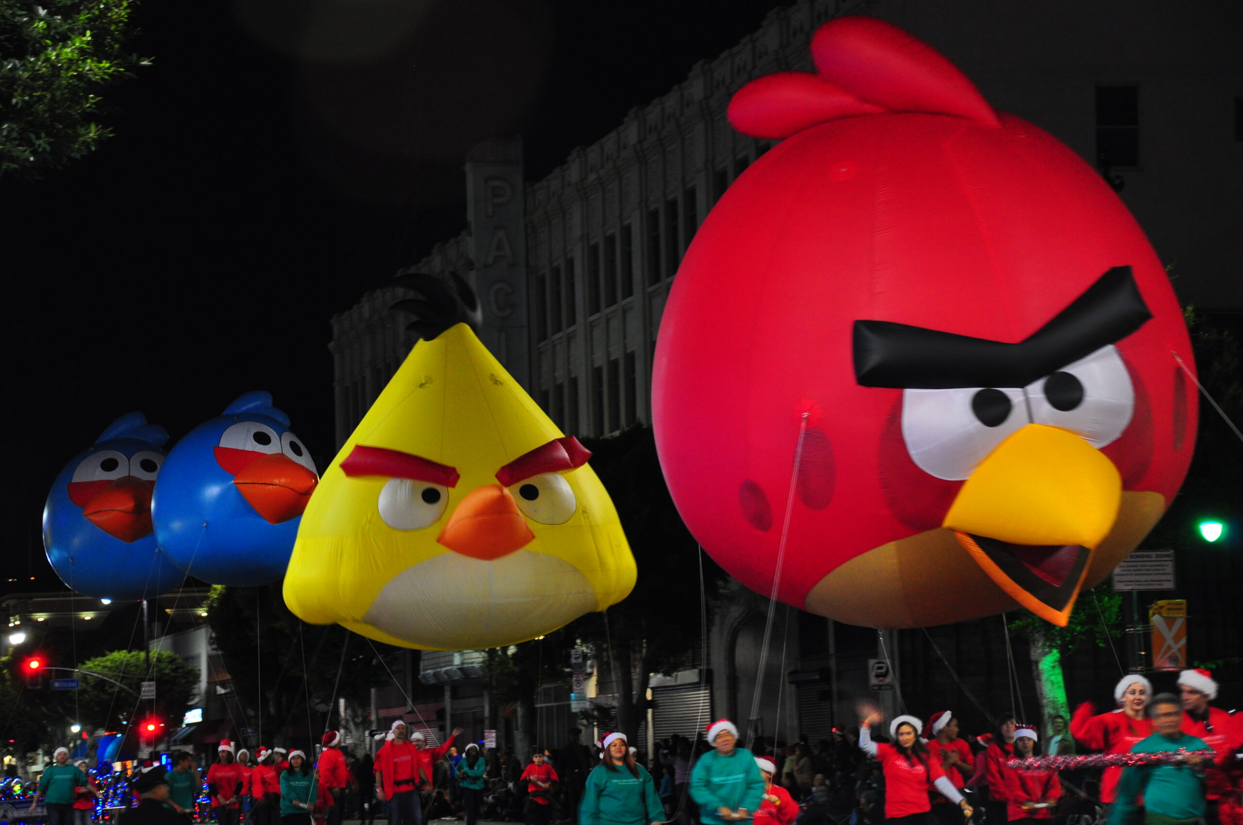 Angry Birds Parade Balloons