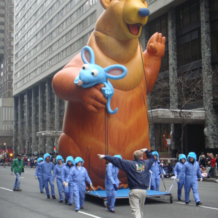 Bear in the Big Blue House Parade Balloon, 30'