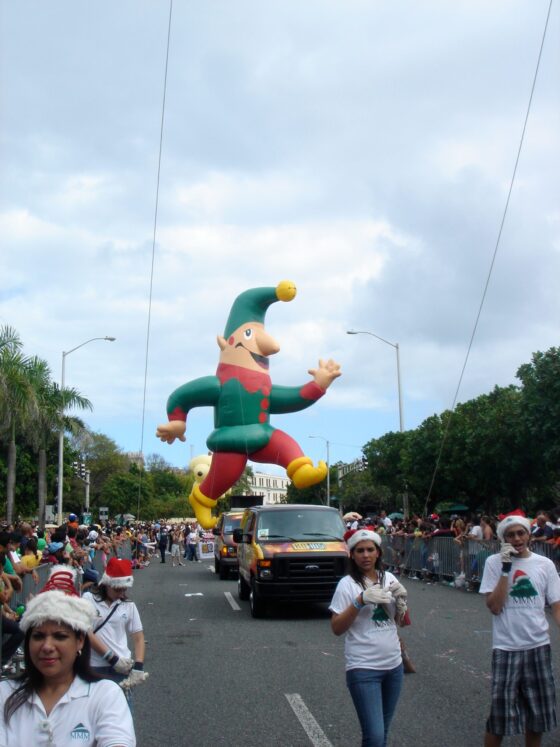Santa's Elf Parade Balloon