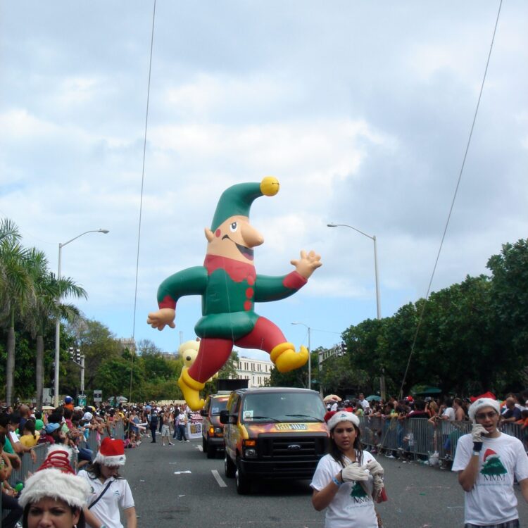 Santa's Elf Parade Balloon