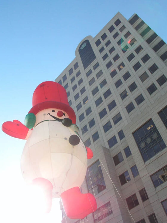 Frosty Snowman Parade Balloon