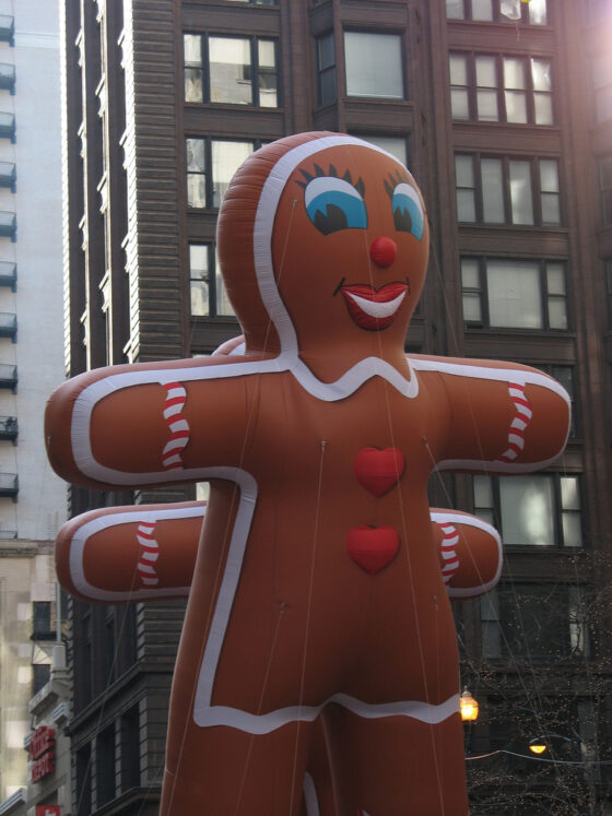 Gingerbread Cookie Parade Balloon