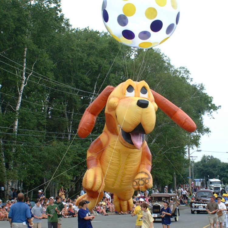 Happy Puppy Parade Balloon, 25'