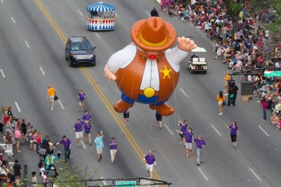 Cowboy Parade Balloon
