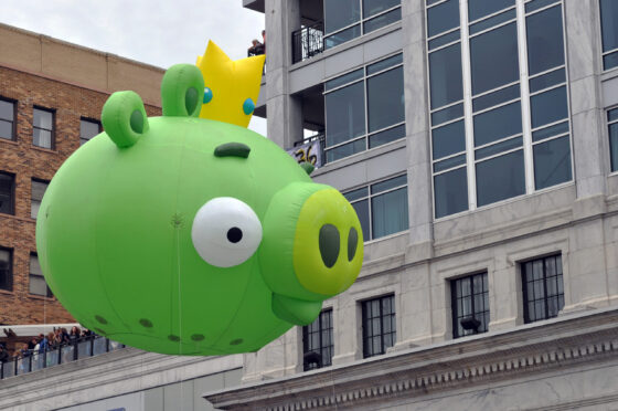 Angry Birds Parade Balloons, Bad Piggy