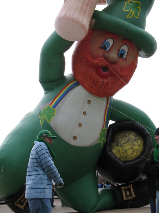 Lucky the Leprechaun Parade Balloon