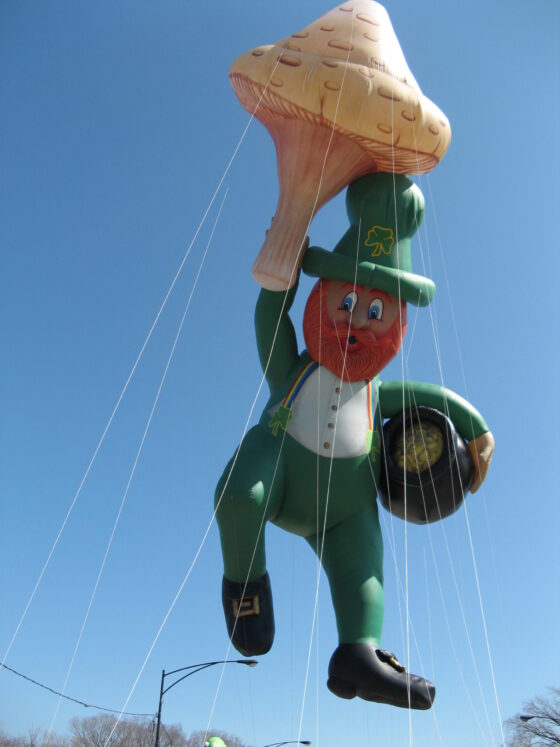 Lucky the Leprechaun Parade Balloon