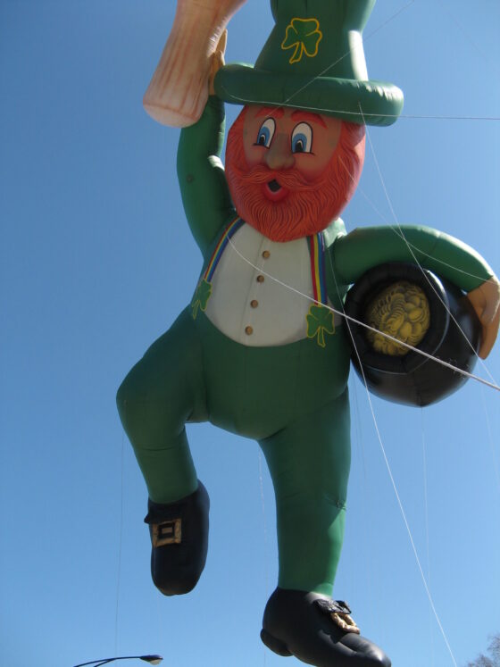 Lucky the Leprechaun Parade Balloon