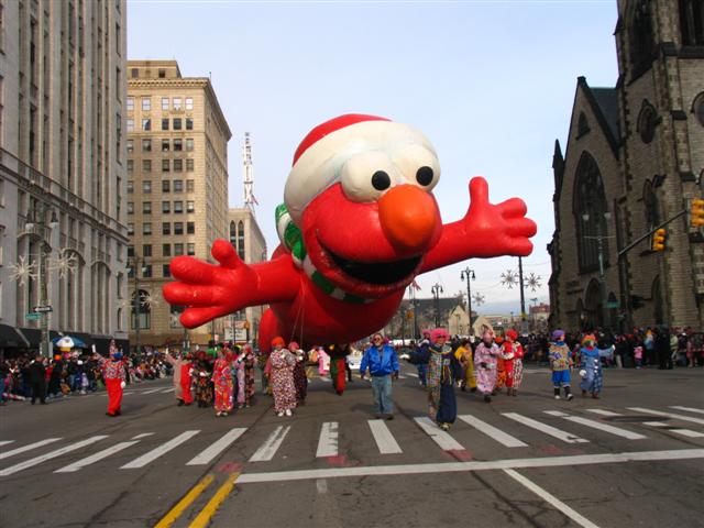 Santa Elmo Parade Balloon