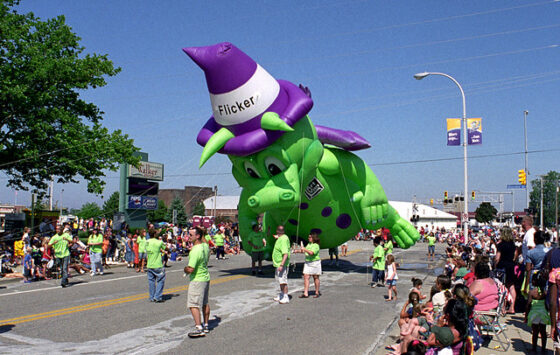 Puff the Dragon Parade Balloon