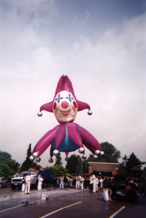 Punch the Jester Parade Balloon