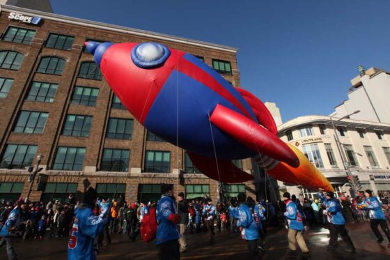 Rocket Ship Parade Balloon