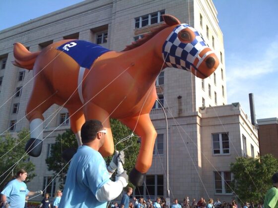 Secretariat Racehorse Parade Balloon