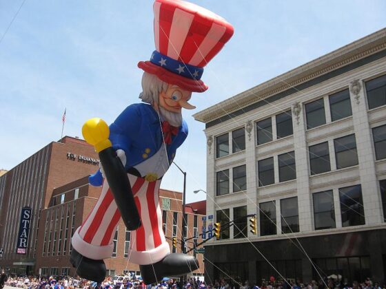 Uncle Sam Parade Balloon