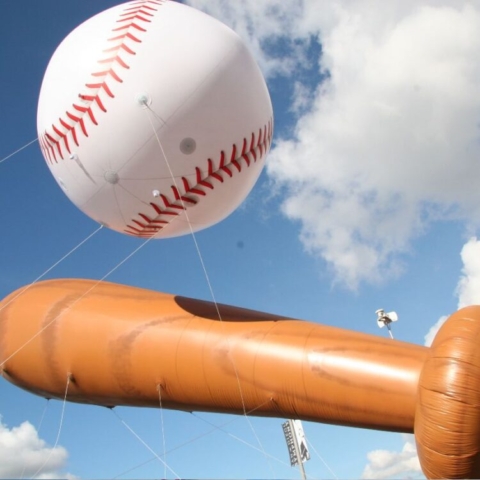 Baseball & Bat Inflatable Set