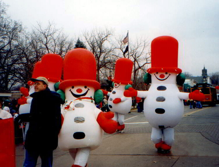 Snowman Inflatable Costume (Frosty)