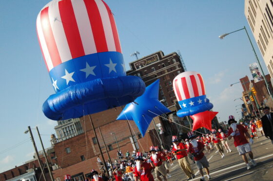 Patriotic Hats Parade Balloons