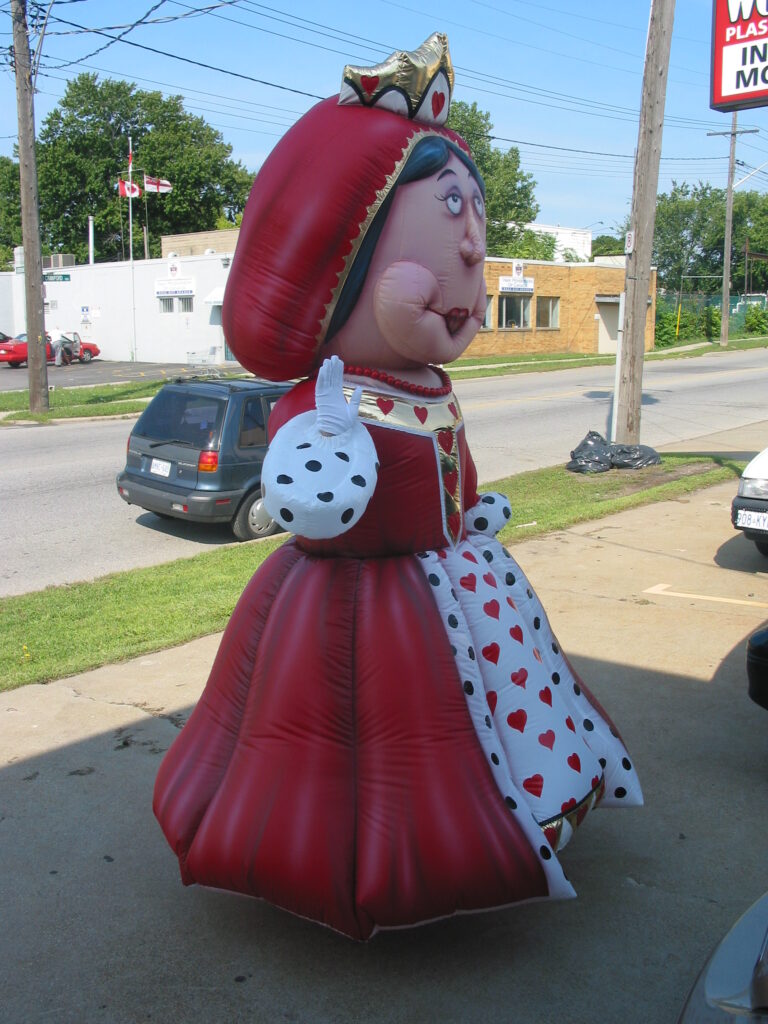 Queen of Hearts Costume (Alice in Wonderland) - Fabulous Inflatables