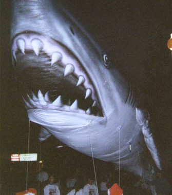 Shark Realistic Parade Balloon, 35'