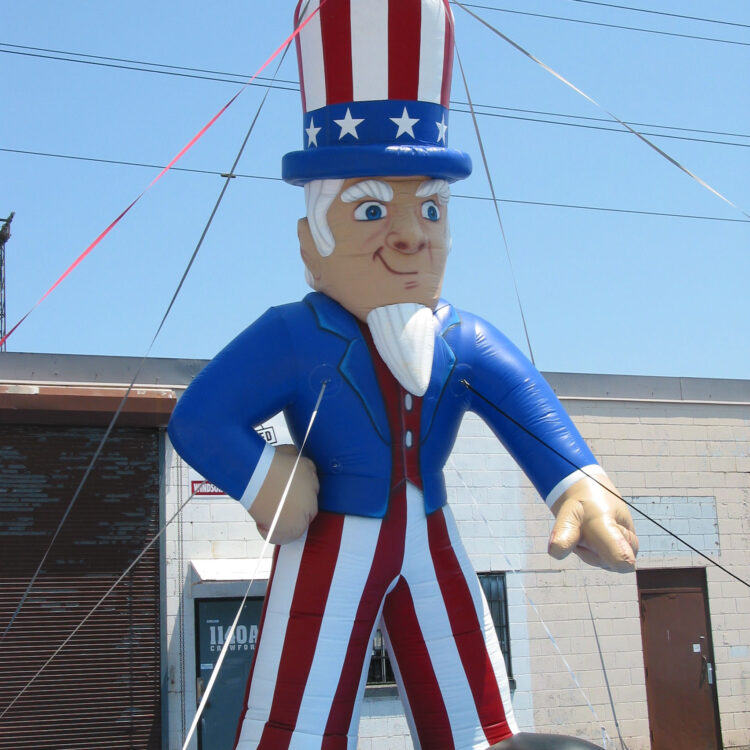 Uncle Sam Cold Air Parade Balloon, 20'