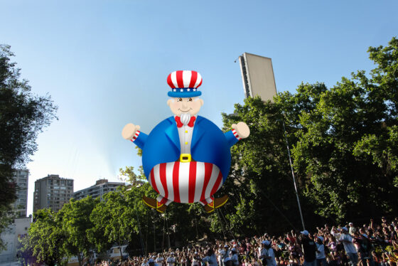 Uncle Sam Round Balloon, 30'