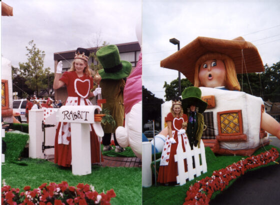 Alice in Wonderland CA Float