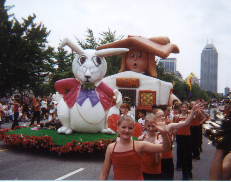 Alice Wonderland Parade Float