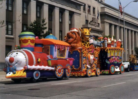 Circus Train PREMIUM Parade Float