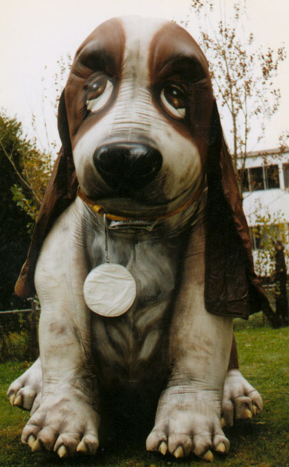 Bassett Hound (Hush Puppy) Parade Balloon, 12'