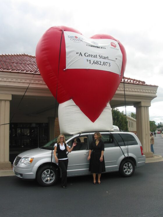 Heart (Customizable) Event Balloon, 15'