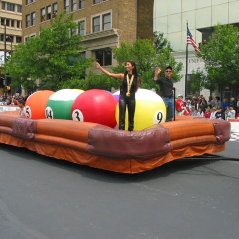 Billiards/Pool Table Inflatable Parade Float
