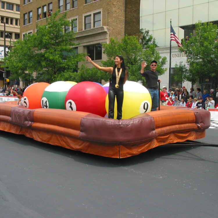 Pool Table Parade Float