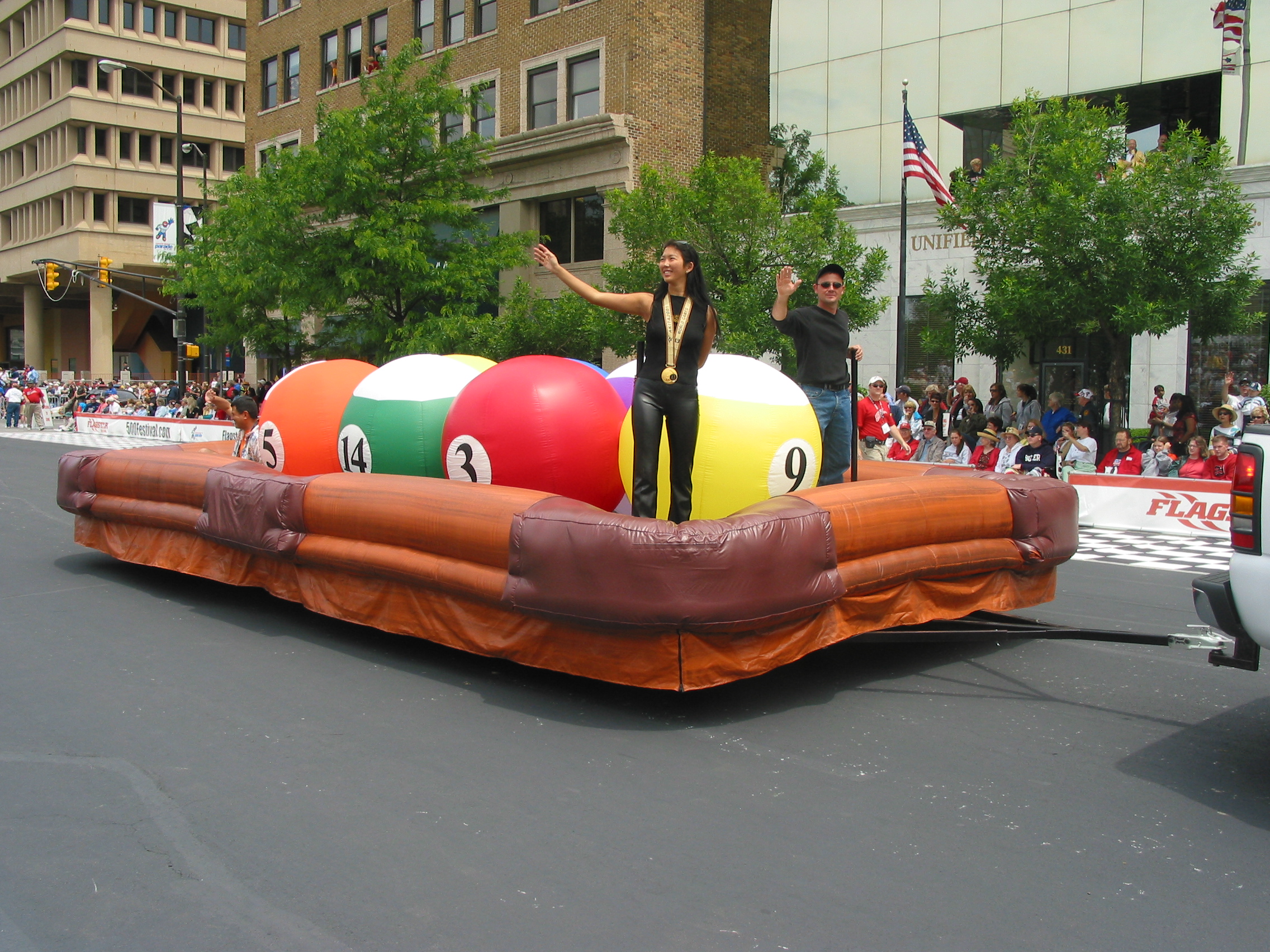 Billiards/Pool Table Inflatable Parade Float