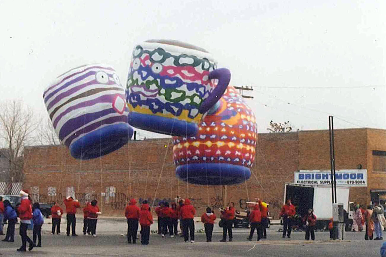 Tea Party Parade Balloons, 20' Fabulous Inflatables