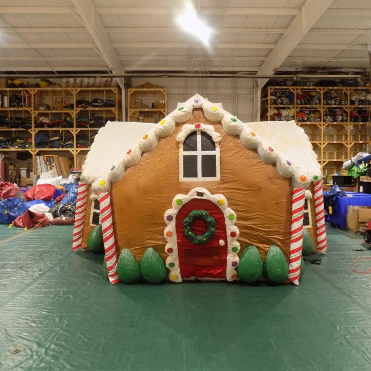 Gingerbread House Parade Float