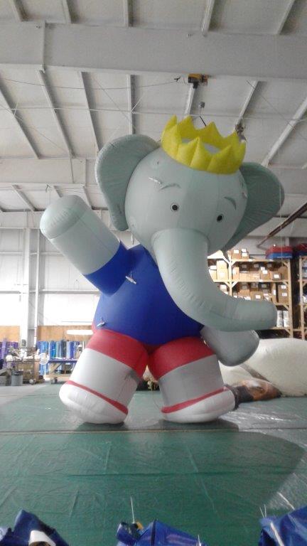 Babar The Elephant Parade Balloon 45 Fabulous Inflatables