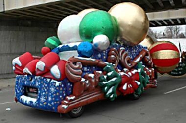 Christmas Ornaments Parade Float
