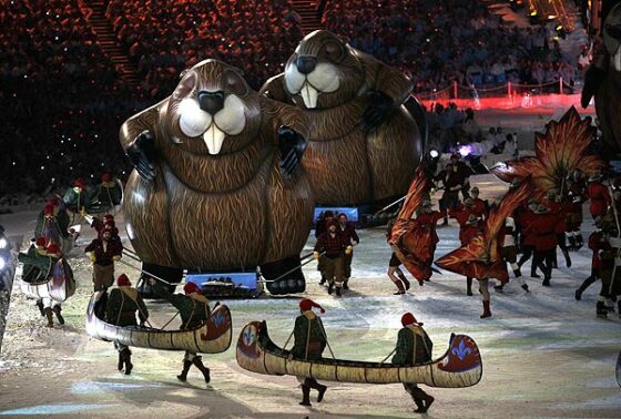 Giant Inflatable Beaver, Vancouver Olympics