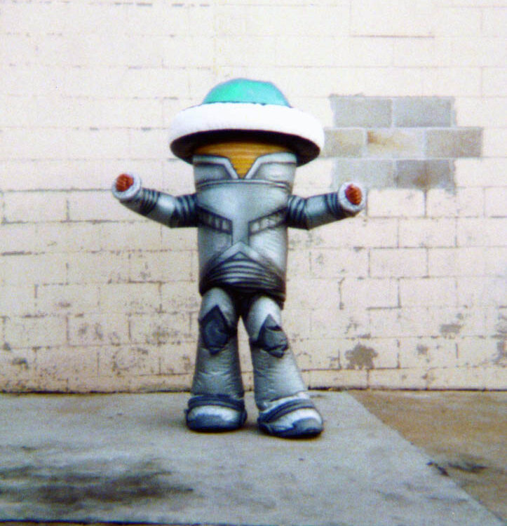 Robot Inflatable Costume (Flashing Lights)