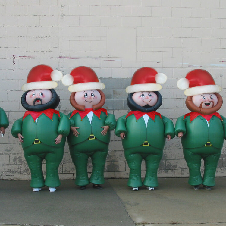 Elf Inflatable Costume Set