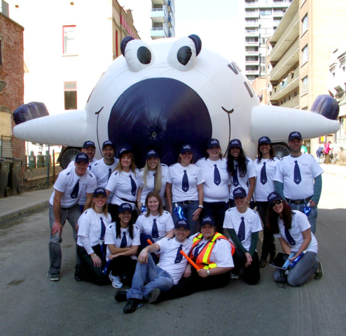 WestJet Airlines, Parade Inflata-Float®