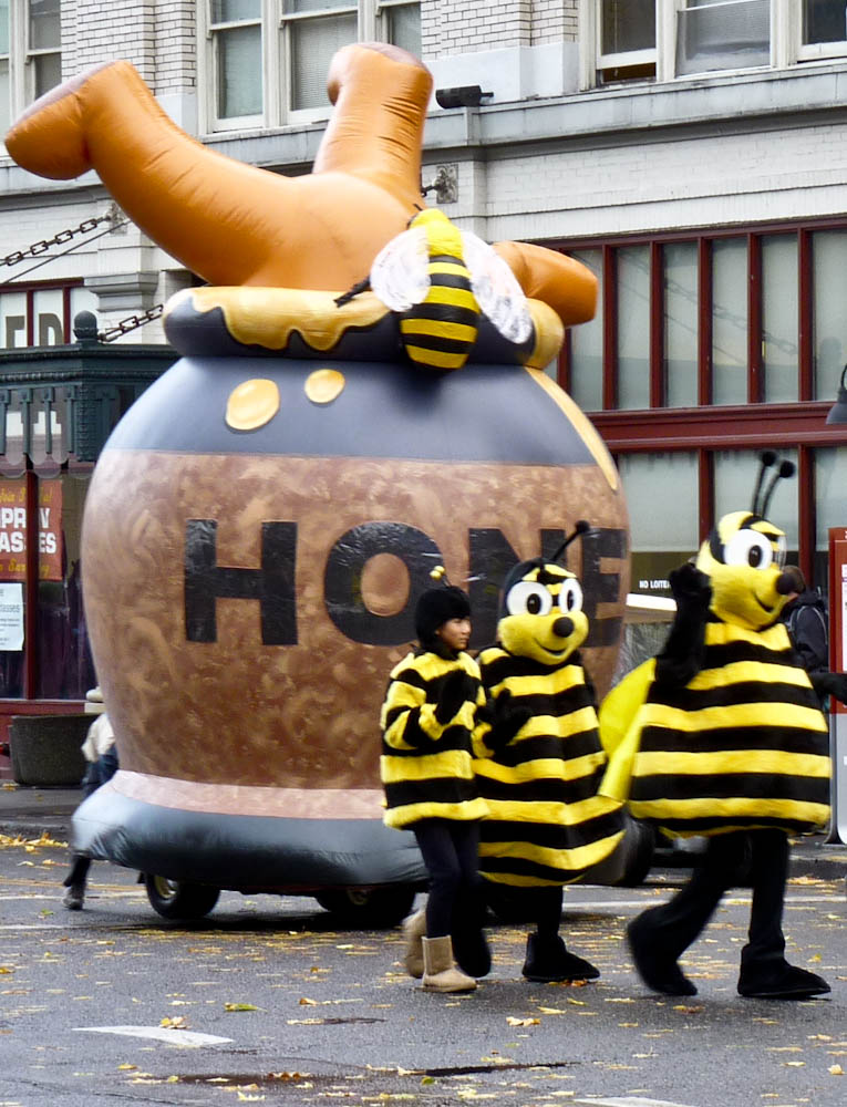 Pooh in Honey Pot Parade Balloon