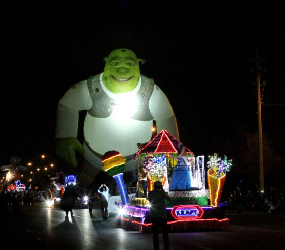 Shrek Lighted Parade Balloon