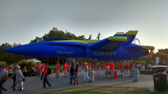 Blue Angels Jet Parade Balloon