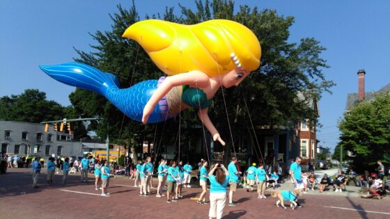 Little Mermaid Parade Float
