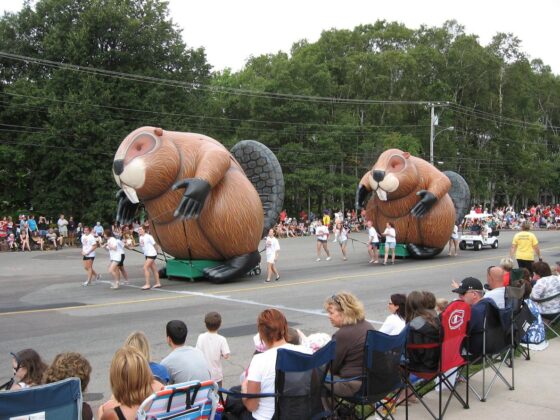 Beaver Parade Float