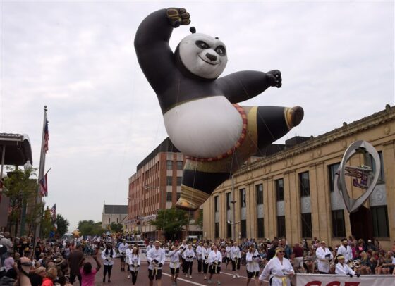 Kung Fu Panda Parade Balloon