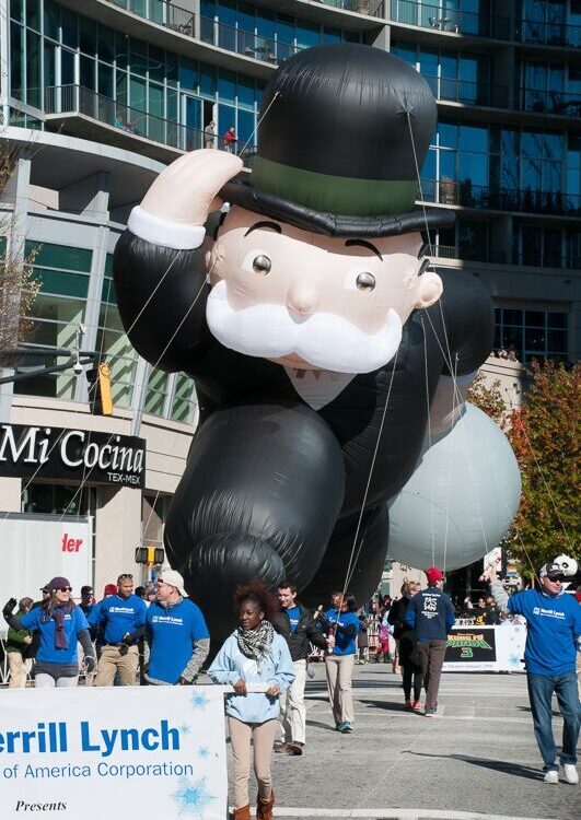 Mr Monopoly Parade Balloon