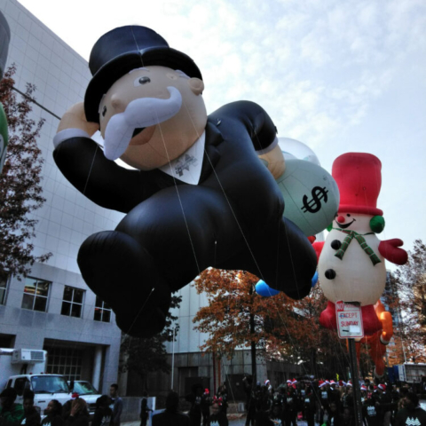Mr Monopoly Parade Balloon 2